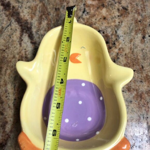 3 Stackable Ceramic Chick Bowls - Picture 4 of 6